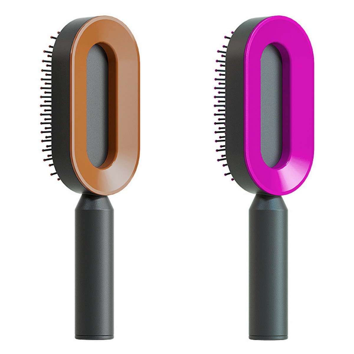 Berovie Self Cleaning Hair Brush For Women