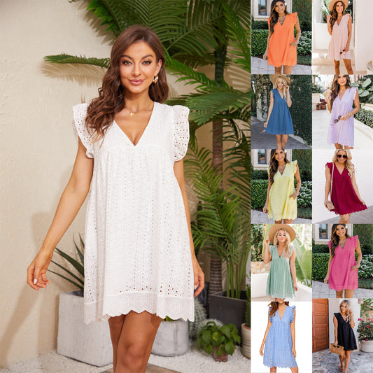 Berovie Lace Beach Dresses