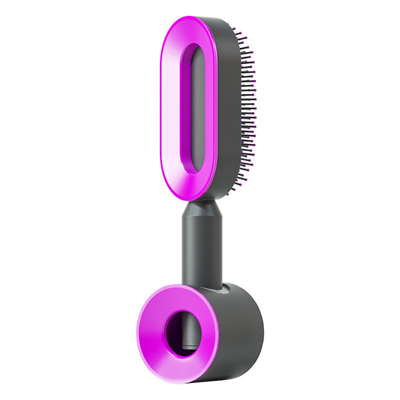 Berovie Self Cleaning Hair Brush For Women