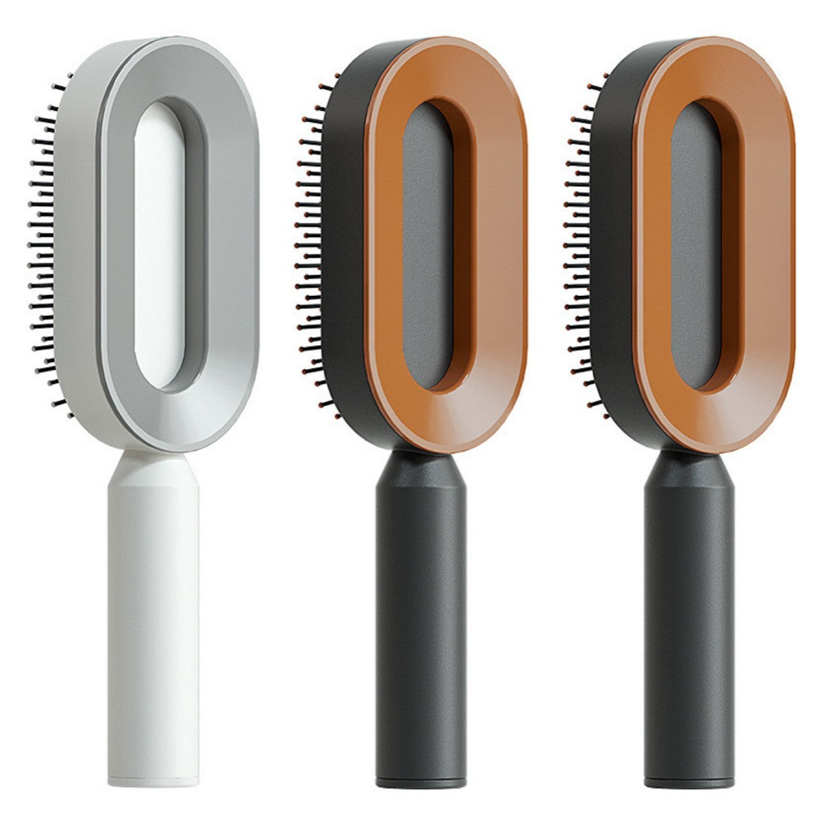 Berovie Self Cleaning Hair Brush For Women