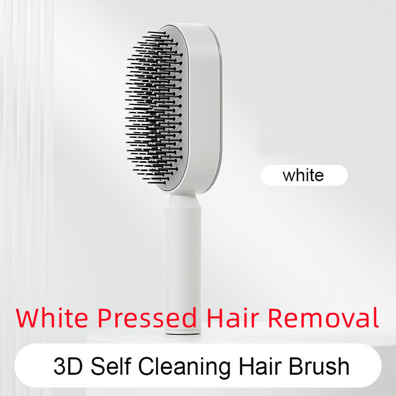 Berovie Self Cleaning Hair Brush For Women