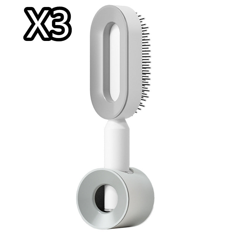 Berovie Self Cleaning Hair Brush For Women