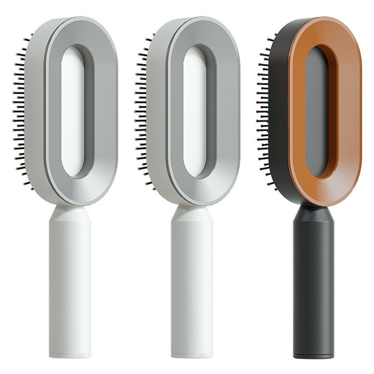 Berovie Self Cleaning Hair Brush For Women