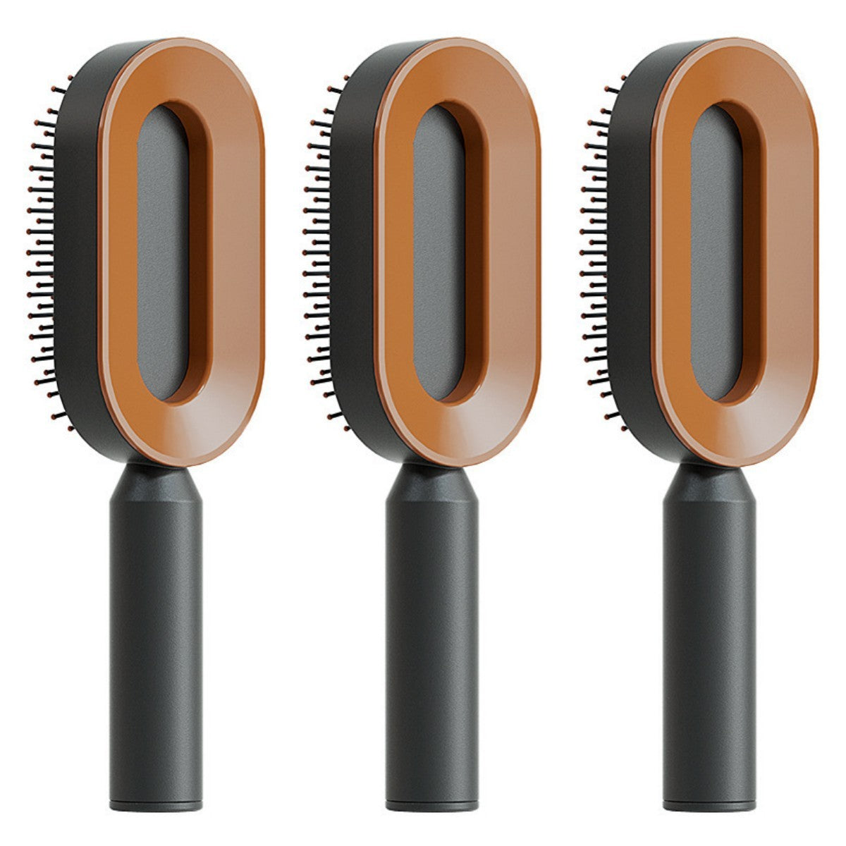 Berovie Self Cleaning Hair Brush For Women