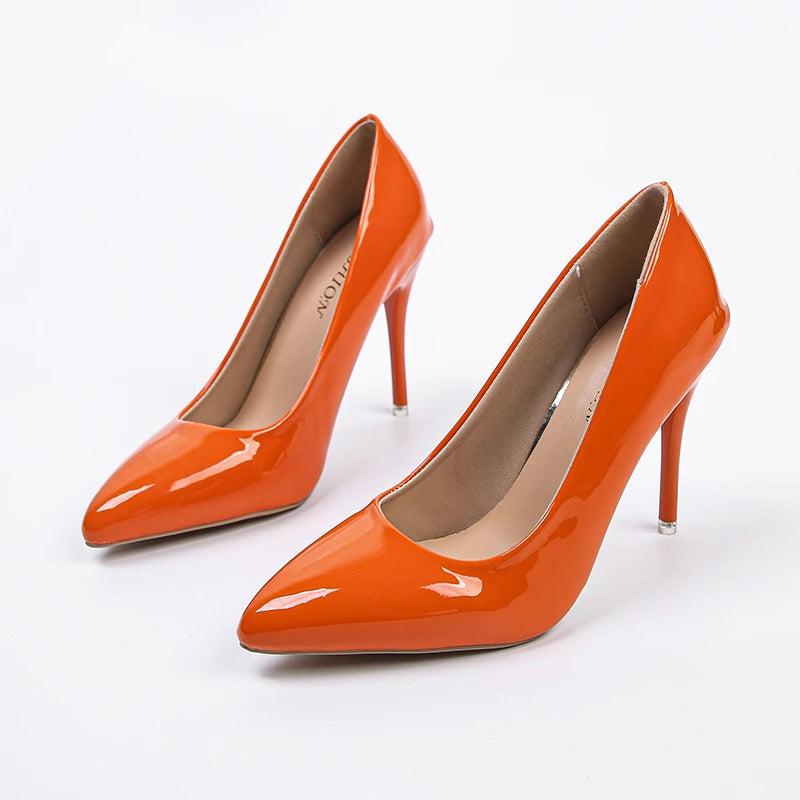 Women Autumn Stiletto Pointed Toe shoes