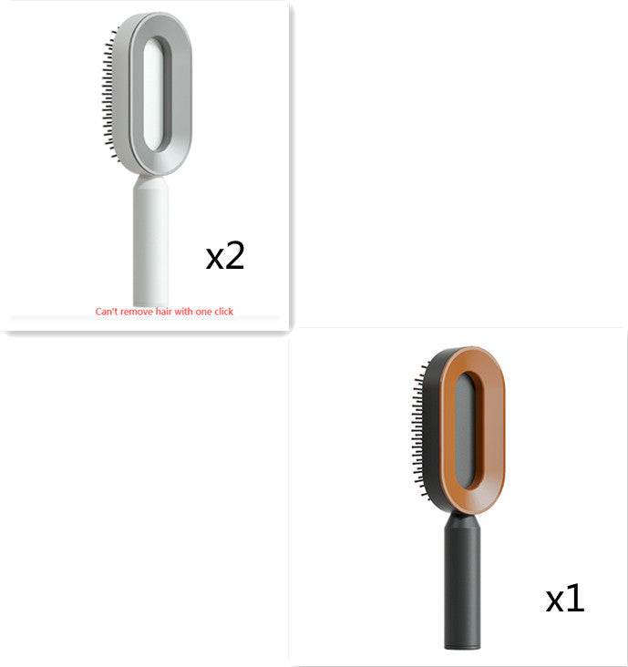 Berovie Self Cleaning Hair Brush For Women