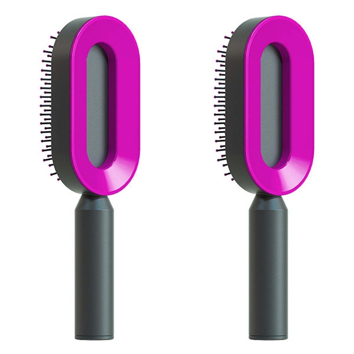 Berovie Self Cleaning Hair Brush For Women