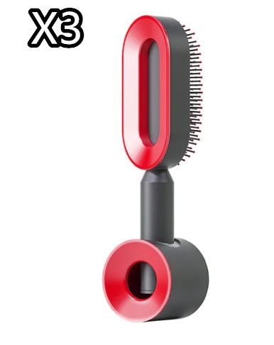 Berovie Self Cleaning Hair Brush For Women