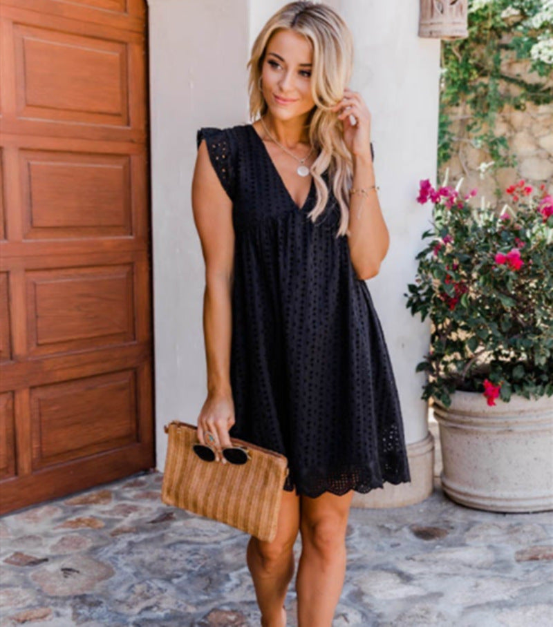 Berovie Lace Beach Dresses