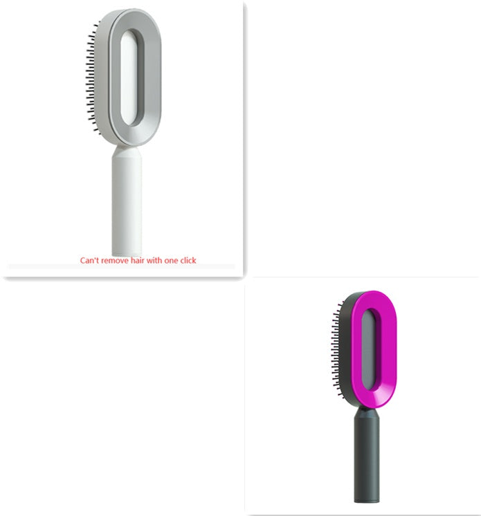 Berovie Self Cleaning Hair Brush For Women