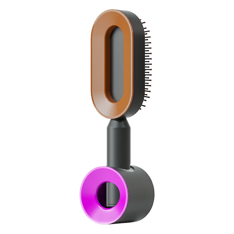 Berovie Self Cleaning Hair Brush For Women